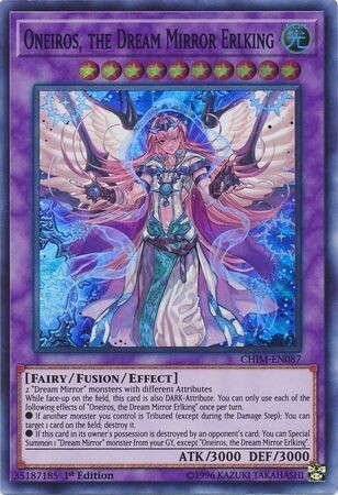 Oneiros, the Dream Mirror Erlking - CHIM-EN087 - Super Rare 1st Edition Chaos Impact 1st Edition Singles