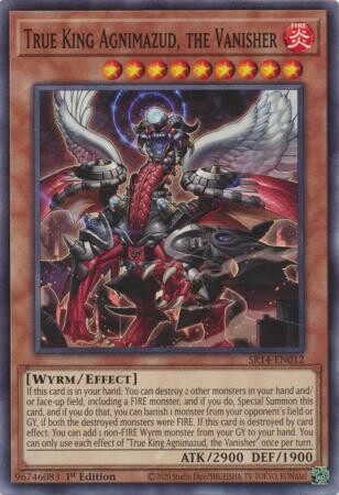 MY01 True King Agnimazud, the Vanisher - SR14-EN012 - Common 1st Edition
Fire Kings 1st Edition Singles
