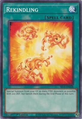 MY01 Rekindling - SR14-EN028 - Common 1st Edition
Fire Kings 1st Edition Singles