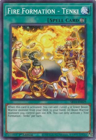 MY01 Fire Formation - Tenki - SR14-EN029 - Common 1st Edition
Fire Kings 1st Edition Singles