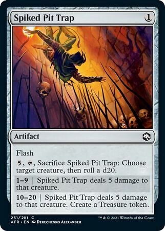 Spiked Pit Trap 251/281 Adventures in the Forgotten Realms Singles