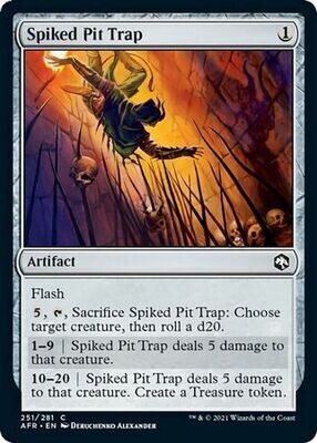 Spiked Pit Trap 251/281 Adventures in the Forgotten Realms Singles(Español)