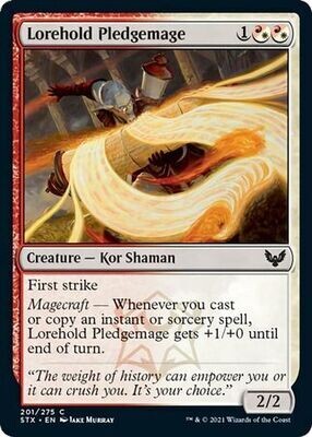 Lorehold Pledgemage 201/275 Strixhaven: School of Mages Singles (español)
