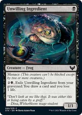 Unwilling Ingredient 090/275 - Strixhaven: School of Mages Singles