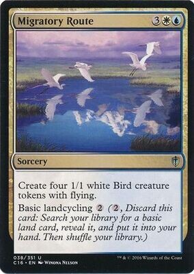 Migratory Route 038/351
Commander 2016 Singles