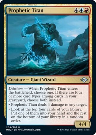 Prophetic Titan 209/303
Modern Horizons 2 Singles (Español)