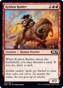 Keldon Raider 146/280 Magic 2020 (M20) Singles (Español)