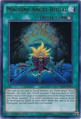 Machine Angel Ritual - DRL3-EN015 - Ultra Rare 1st Edition
Dragons of Legend Unleashed 1st Edition Singles