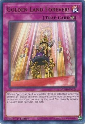 Golden Land Forever! - MGED-EN128 - Rare 1st Edition Maximum Gold El Dorado 1st Edition Singles