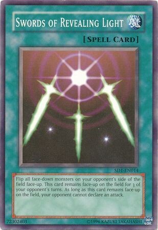 Swords of Revealing Light - SD1-EN014 - Common Unlimited Structure Deck: Dragon&#39;s Roar [SD1] Unlimited Singles