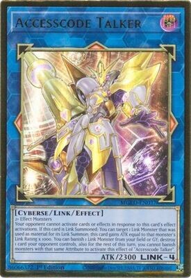 SH Accesscode Talker - MGED-EN037 - Premium Gold Rare 1st Edition Maximum Gold El Dorado 1st Edition Singles