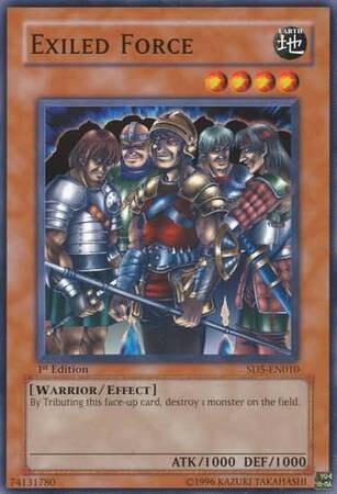 Exiled Force - SD5-EN010 - Common 1st Edition Structure Deck: Warrior&#39;s Triumph 1st Edition Singles