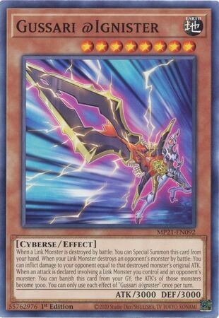 Gussari @Ignister - MP21-EN092 - Common 1st Edition 2021 Mega-Tin: Ancient Battles 1st Edition Singles