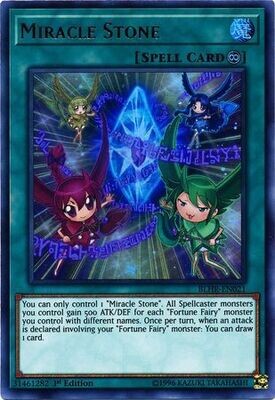 Miracle Stone - BLHR-EN021 - Ultra Rare 1st Edition Battles of Legend: Hero&#39;s Revenge Singles