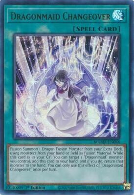 SJ Dragonmaid Changeover - MAMA-EN088 - Ultra Rare 1st Edition Magnificent Mavens 1st Edition Singles