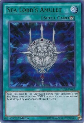 Sea Lord&#39;s Amulet - DUSA-EN009 - Ultra Rare 1st Edition
Duelist Saga 1st Edition Singles
