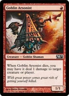 Goblin Arsonist
Magic 2013 (M13) Singles