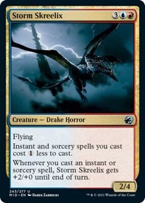Storm Skreelix 243/277 Innistrad: Midnight Hunt Singles (Español)