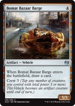 Bomat Bazaar Barge 198/264
Kaladesh Singles (Español)