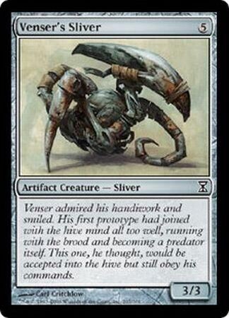 Venser&#39;s Sliver Time Spiral Singles