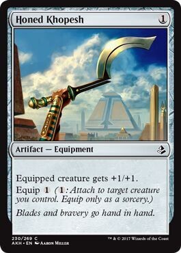 Honed Khopesh 230/269
Amonkhet Singles