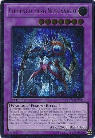 Ultimate Rare - Elemental Hero Neos Knight - EXVC-EN093 1st Edition
Extreme Victory 1st Edition Singles (Espanol)