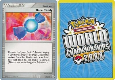 Rare Candy - 102/105 - Dylan Lefavour 2008 World Championship Card
World Championship 2008 Singles