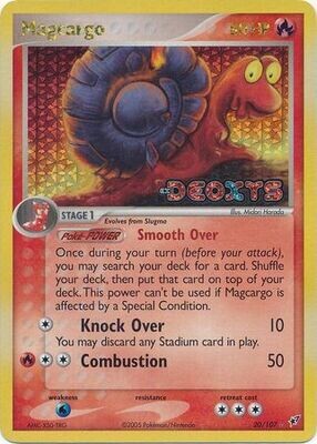 Magcargo - 20/107 - Rare Reverse Holo
Ex Deoxys Reverse Holo Singles