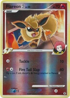 Flareon 4 - 60/111 - Common Reverse Holo
Platinum: Rising Rivals Reverse Holo Singles