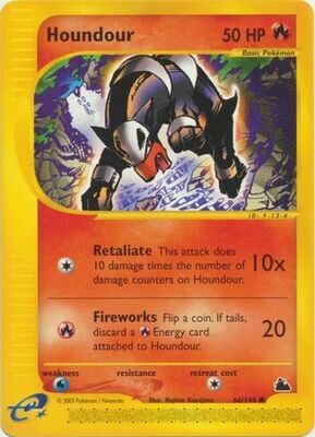 Houndour - 66/144 - Common
Skyridge Singles