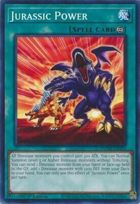 Jurassic Power - DUNE-EN053 - Common 1st Edition
Duelist Nexus 1st Edition Singles