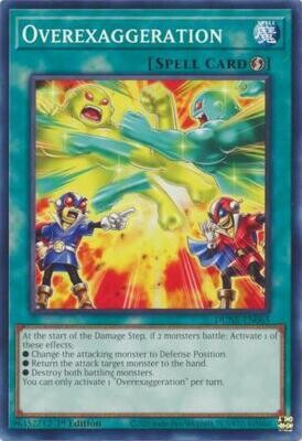 Overexaggeration - DUNE-EN065 - Common 1st Edition Duelist Nexus 1st Edition Singles (español)