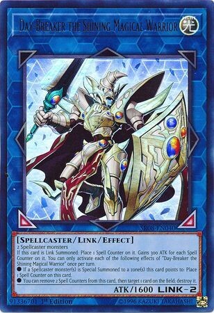 SH Day-Breaker the Shining Magical Warrior - SR08-EN040 - Ultra Rare 1st Edition
Structure Deck: Order of the Spellcasters Singles
