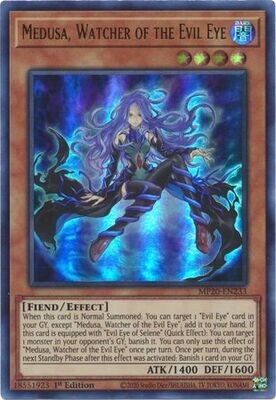 SH Medusa, Watcher of the Evil Eye - MP20-EN233 - Ultra Rare 1st Edition
2020 Mega-Tin: Lost Memories 1st Edition Singles