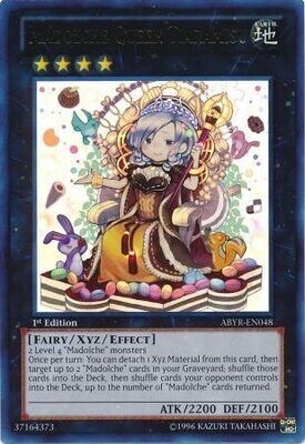 SH Madolche Queen Tiaramisu - ABYR-EN048 - Ultra Rare 1st Edition
Abyss Rising 1st Edition Singles