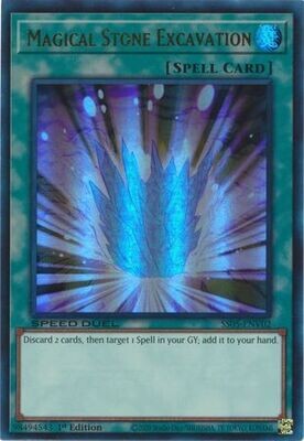 Magical Stone Excavation - SS05-ENV02 - Ultra Rare 1st Edition
Speed Duel Starter Decks: Twisted Nightmares Singles