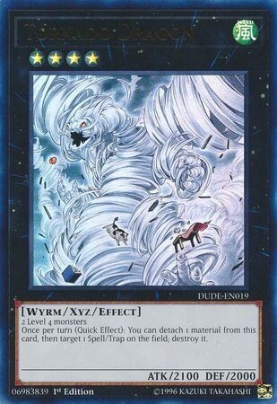 SH Tornado Dragon - DUDE-EN019 - Ultra Rare 1st Edition Duel Devastator 1st Edition Singles