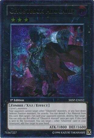 Ultimate Rare - Ghostrick Alucard - SHSP-EN052 1st Edition Shadow Specters 1st Edition Singles
