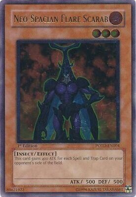 Ultimate Rare - Neo-Spacian Flare Scarab - POTD-EN004 1st Edition
Power of the Duelist [POTD] 1st Edition Singles