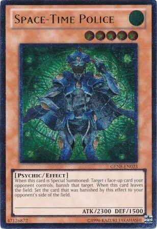 Ultimate Rare - Space Time Police - GENF-EN023 Unlimited
Generation Force Unlimited Singles