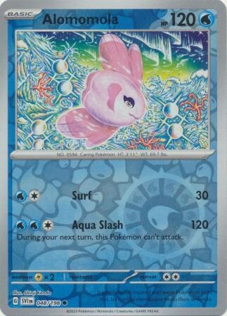 Alomomola - 048/198 - Common Reverse Holo Scarlet &amp; Violet (Base Set) Reverse Holo Singles