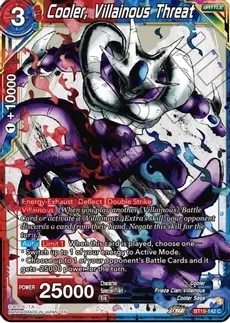 Cooler, Villainous Threat - Fighter&#39;s Ambition (DBS-B19) Fighter&#39;s Ambition