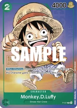 SH Monkey.D.Luffy (037) (1st Anniversary Tournament) - One Piece Promotion Cards (OP-PR)
One Piece Promotion Cards