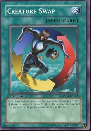 Creature Swap - SDZW-EN022 - Common 1st Edition
Structure Deck: Zombie World 1st Edition Singles