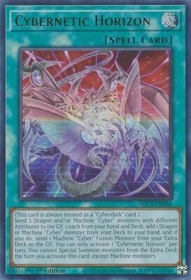 Cybernetic Horizon - SDCS-EN046 - Ultra Rare 1st Edition
Structure Deck: Cyber Strike 1st Edition Singles