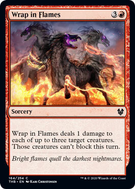 Wrap in Flames 164/254 - Theros: Beyond Death Singles