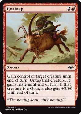 Goatnap 126/254 Modern Horizons Singles