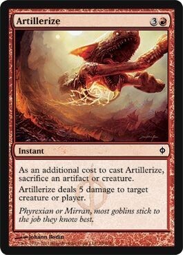 Artillerize New Phyrexia Singles