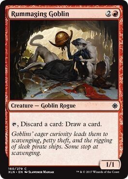 Rummaging Goblin 160/279 Ixalan Singles  (Español)