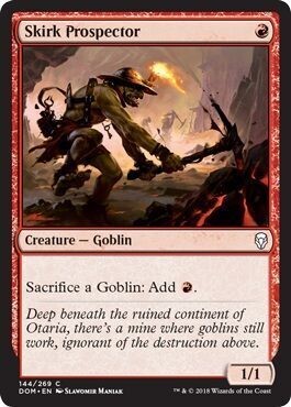 Skirk Prospector 144/269
Dominaria Singles  (Español)